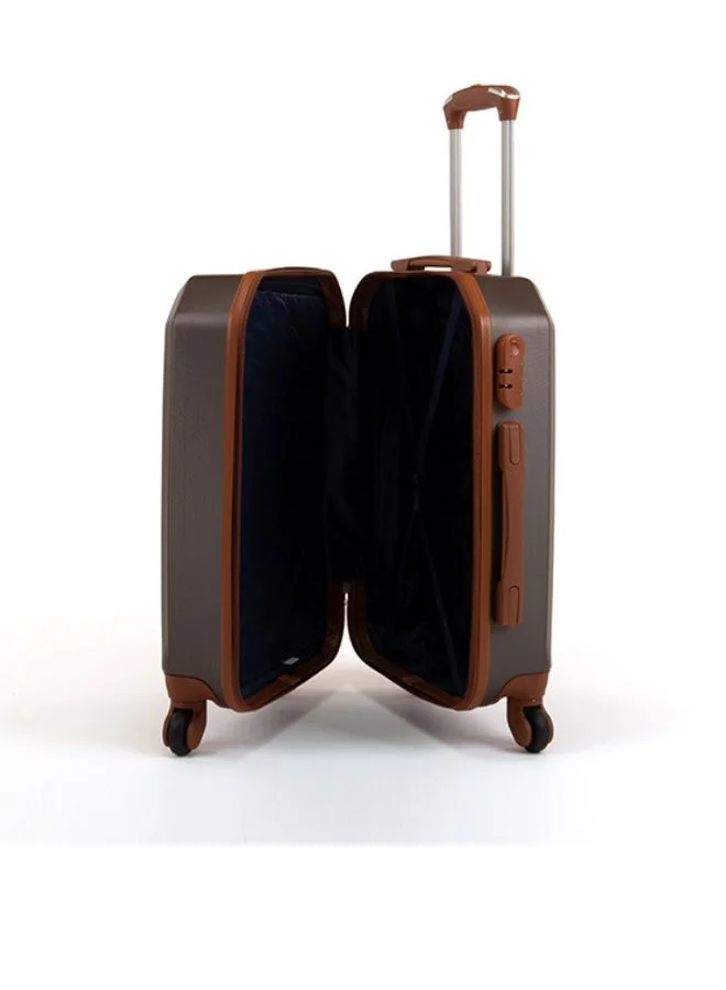 LIMRA Luggage set 6 pieces travel Bags with a distinctive design from limra brown