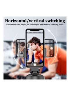 NIBEMINENT 360° Portable Selfie Object Face Tracking Smart Shooting Gimbal Smartphone Holder Black  - Image 5