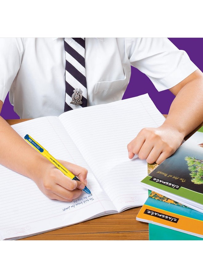 classmate Classmate Octane Colour Fest- Blue Ball Pens (Pack of 10) | Smooth & Fast Writing Ball Pens | Attractive Body Colours|Comfortable to Hold & Write|School & Office Stationery|Work from Home Essentials  - Image 5