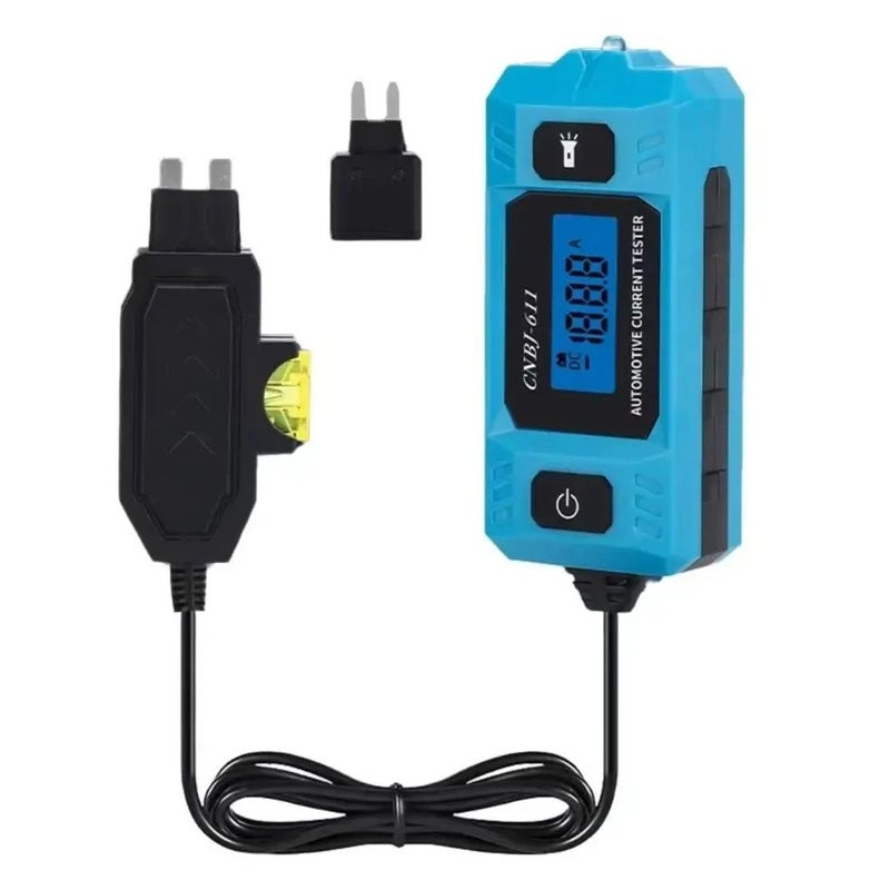 CNBJ-611 Car Leakage Analyzer Fuse Current Tester with Battery LCD Display - Image 1