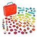 Battat Bristle Blocks STEM Interlocking Building Blocks 85 Pieces Playset Reusable Storage Bin Developmental Toys for Toddlers Kids 2 Years - Image 2