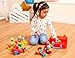 Battat Bristle Blocks STEM Interlocking Building Blocks 85 Pieces Playset Reusable Storage Bin Developmental Toys for Toddlers Kids 2 Years - Image 3