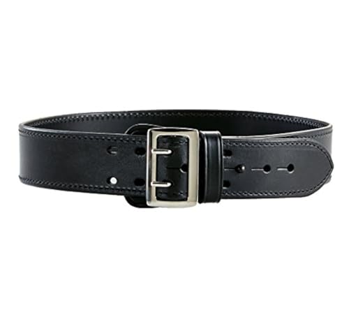 Aker Leather B01 Sam Browne Leather-Lined Duty Belt, 2-1/4" Width, Black - Image 5
