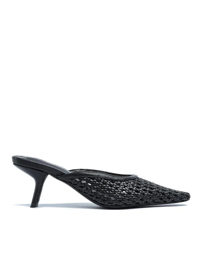 Fyor Stylish Woven Pointed Pump AJ 007
