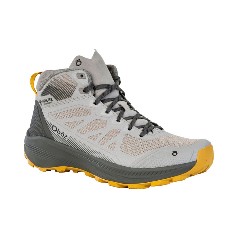 Oboz Men's Katabatic LT Mid GTX Hiking Boot, Drizzle, 9 - Image 4