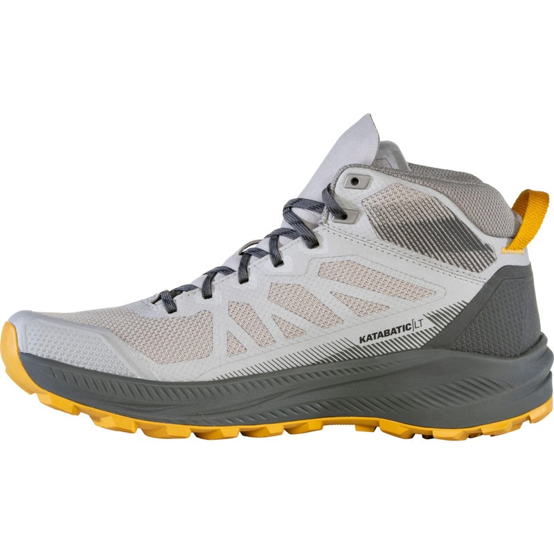 Oboz Men's Katabatic LT Mid GTX Hiking Boot, Drizzle, 9 - Image 3