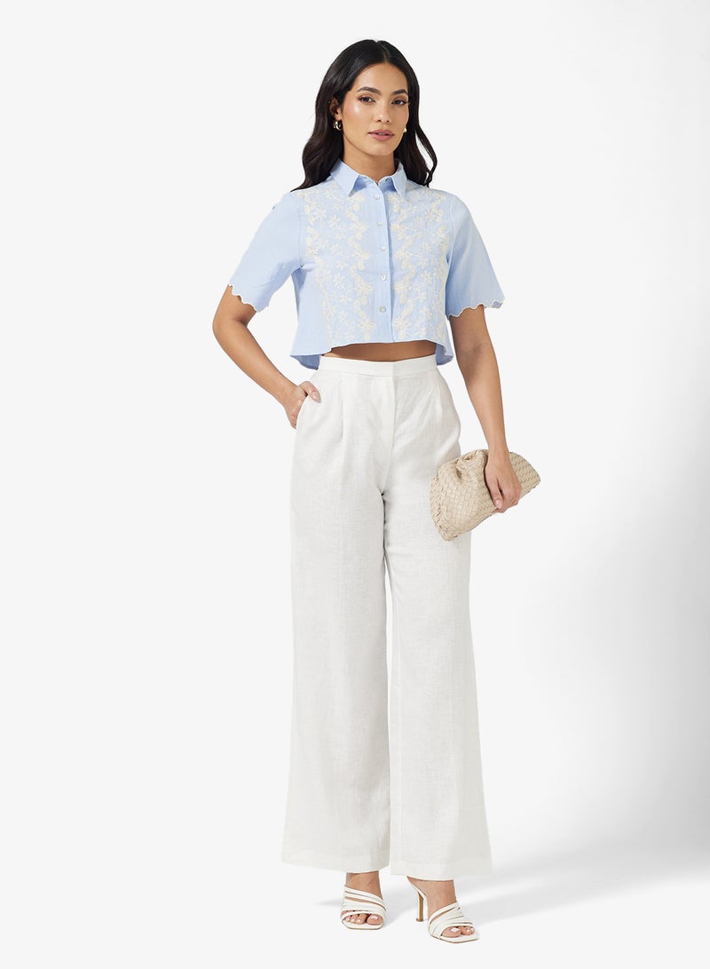 ELLA Embroidered Shirt - Image 4