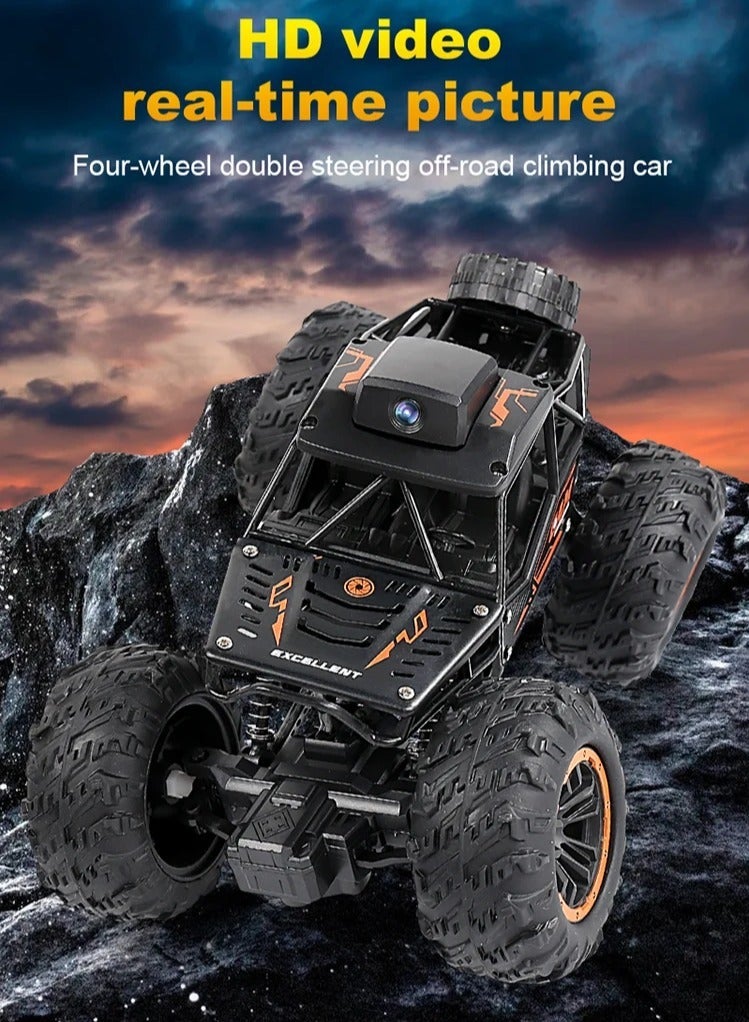 AROAQ Rc Car With HD 720P WIFI FPV Camera Off-Road Remote Control Stunt Car 1:18 2.4G SUV Radio Control Climbing Toys For Kids - Image 2