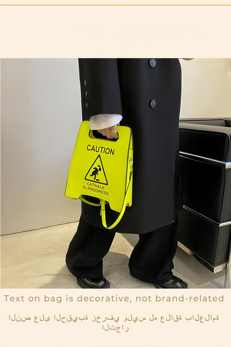 Women's Bag: Crossbody Bags& Handbags  Bags for Ladies Shoulder Bags Yellow with Original Design (Caution: Catwalk In Progress) | Ideal for Commuting and Travel - Image 2