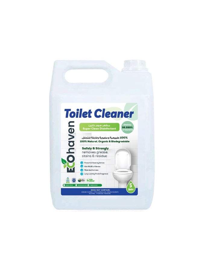 Ecohaven Organic Toilet Cleaner Made fromCoconut and Olive oil, 100% Natural ingredients - Image 1