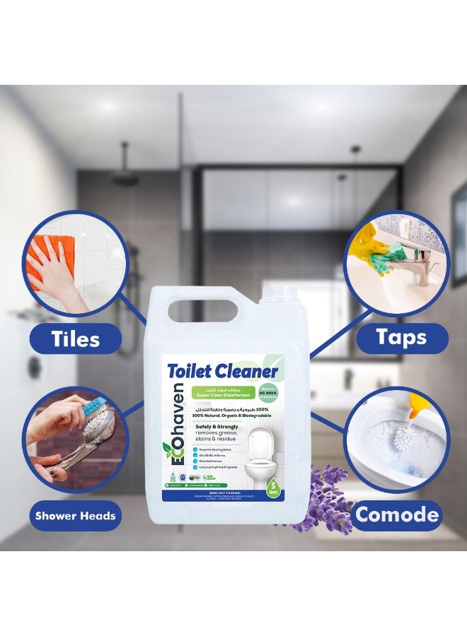 Ecohaven Organic Toilet Cleaner Made fromCoconut and Olive oil, 100% Natural ingredients - Image 4