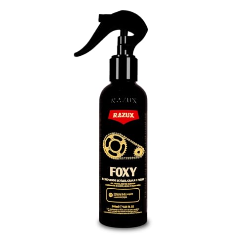 Vonixx Razux Foxy- Chain Cleaner Degreaser | Bike Spray Cleaning | Removes Oil & Dirt | Clean The Engine, Transmission, Paint & Other Parts | Compatible with All Bike & Motorcycle Chain - 240 Ml - Image 1