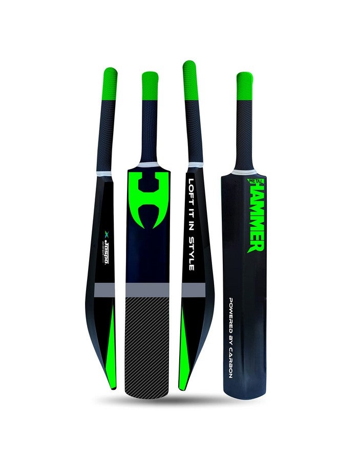 Jaspo Plastic Cricket Full Size Bat (34” X 4.5” Inch) For All Age Groups (Hammer Bat) - Image 1
