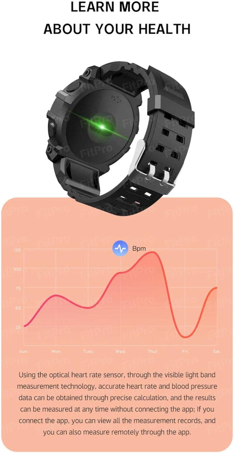 كلاراكو ساعة ذكية Y56 مزودة بتقنية البلوتوث، 19 وظيفة، رياضية مقاومة للماء، معدل ضربات القلب، ضغط الدم، الأكسجين، المكالمات والرسائل، ساعة لياقة بدنية للرجال والنساء، متوافقة مع أنظمة Android/iOS - Image 5