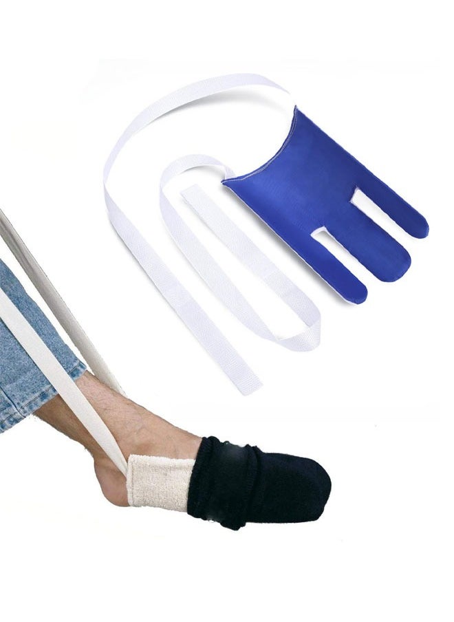 ZVEV - Sock Puller for Socks and Stockings, Sock Dressing Aid for Elderly, Disabled,Pregnant Women,Diabetics,Immobile People - Arthritis, Surgery and Other Difficulties in Bending to Help with Traction - Image 1