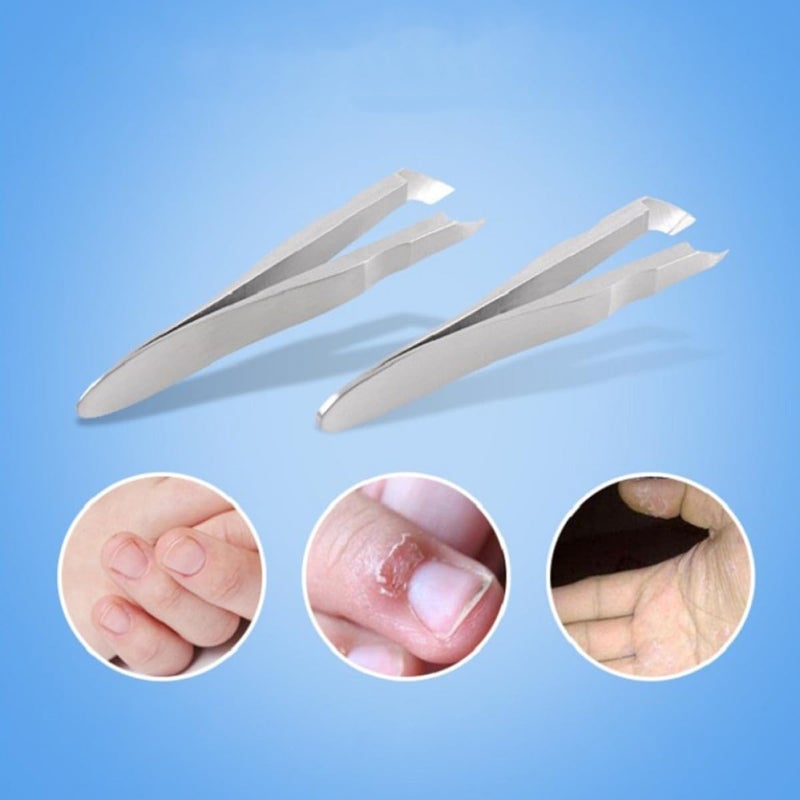 Zerodeko Stainless Steel Cuticle Nipper and Nail Trimmer Set Portable Dead Skin Remover Manicure Tool for Home and Salon Use - Image 3