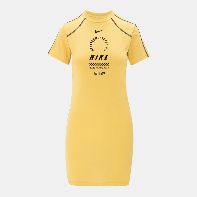 Nike mustard yellow Women's Sportswear Dress for Women | Best Price UAE