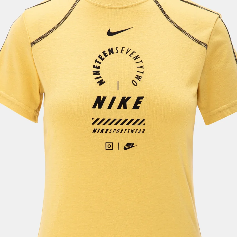Nike mustard yellow Women's Sportswear Dress for Women | Best Price UAE
