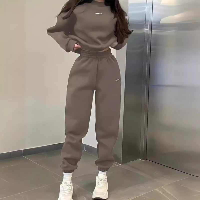 Women's Casual Tracksuit Set 2-Piece - Image 4