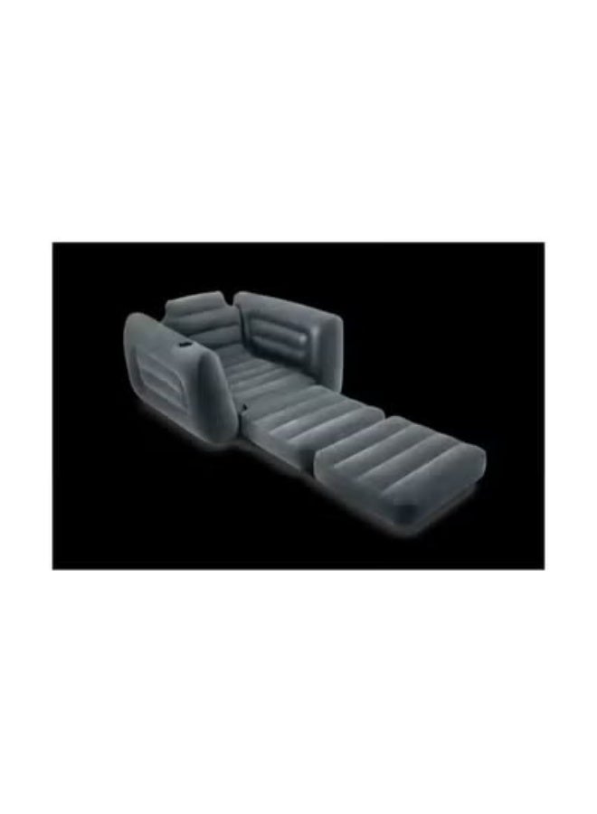 JAJEEK 🛋️ Foldable Inflatable Lazy Sofa Bed for One Person | Portable Blow-Up Lounge Chair for Indoor & Outdoor Use | Waterproof, Lightweight & Space-Saving Recliner for Balcony, Garden, Beach, Camping & Home | Comfortable Air Sofa for Relaxation Anywhere  - Image 3