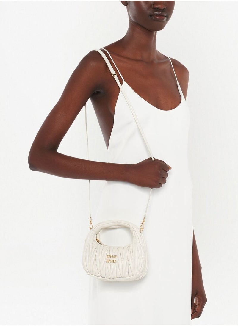 Miu Miu MiuMiu Wander Mini Shoulder Bag in Matelassé Nappa Leather  - Image 2