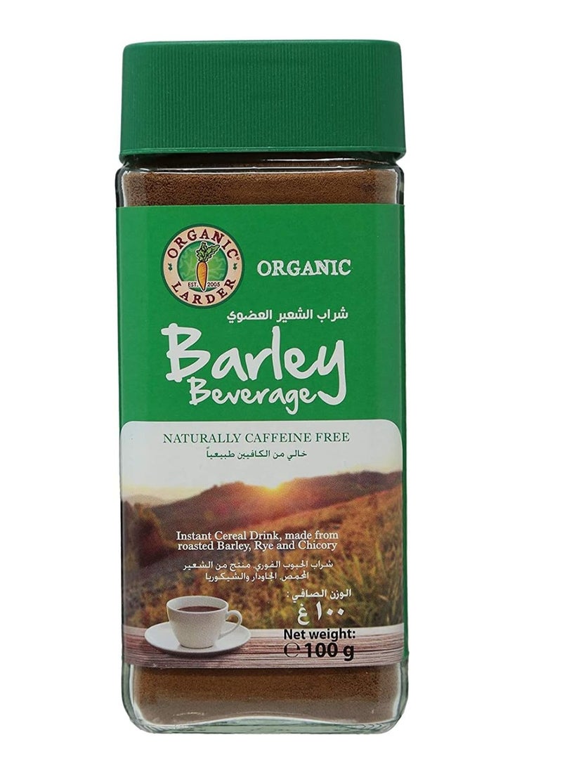 Organic Larder Organic Caffeine Free Barley Beverage 100g 