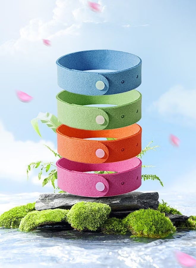 Generic 5-Piece Outdoor Insect Repellent Bracelet,Waterproof Outdoor Bug Repellent Wristbands Safe for Adults and Kids  - Image 1