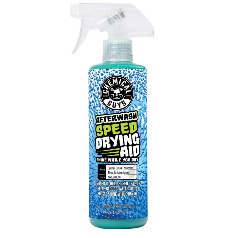 Chemical Guys After Wash Sprayable Gloss Boosting Car Wash Drying Aid - 16 oz Car Detailing Spray Helps Reduce Water Spots, Adds Shine, and Speeds Drying for Trucks, and Motorcycles - Image 1