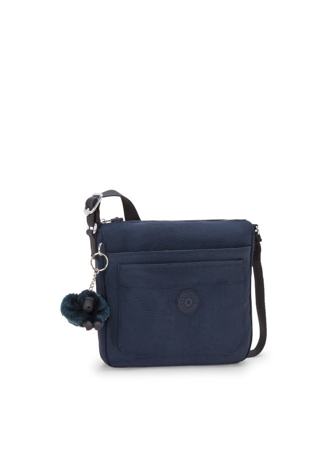 كيبلينغ حقيبة كروس بادي متوسطة سيباستيان بحزام كتف قابل للتعديل – بلو بلو 2 (أزرق) - Image 3
