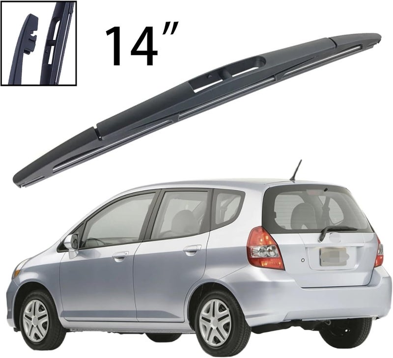 Wivplex 14" Rear Windshield Wiper Blade for Jazz 2001-2008 - Image 4
