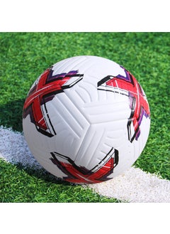 Triple Layer PU Soccer Ball Size 5 Red X