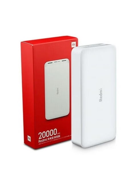 20000mAh Redmi Portable Fast Charge Power Bank – High-Capacity, Quick Charge, Dual USB Output, Compact and Lightweight, Ideal for Smartphones, Tablets, Laptops and More – Convenient and Reliable Power on-the-Go