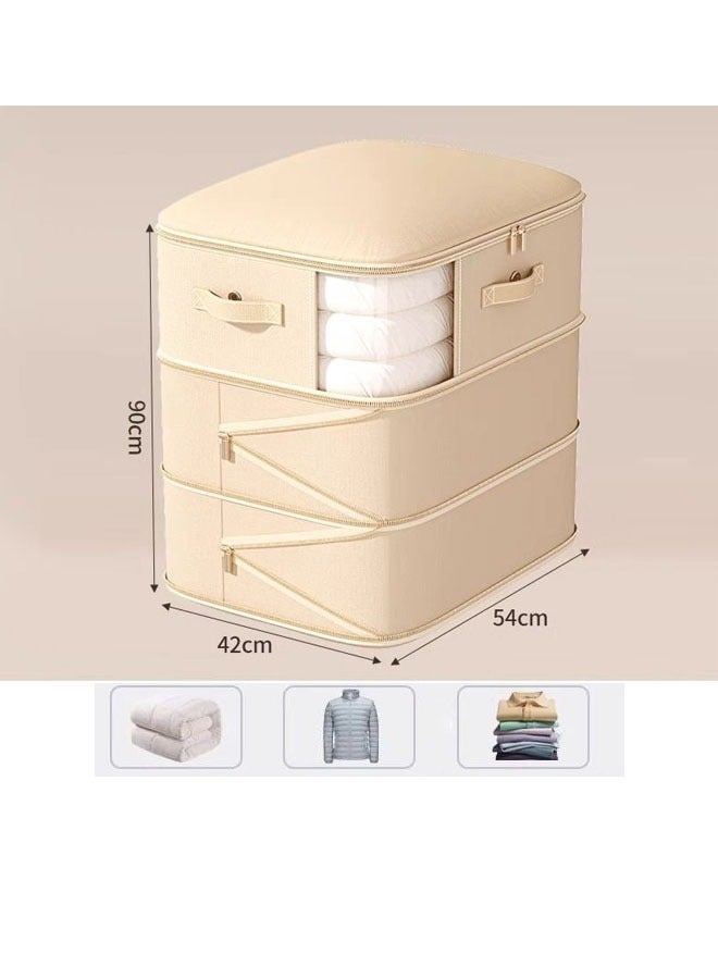 Bukela Portable Storage Bag, Large Capacity Portable Compression Storage Bag, Oversized, Suitable for Clothes, Quilts, Pillows, Sofa Cushions, Duvets, Ideal for Bedrooms and Living Rooms, Space-Saving Organizer Helper, 4 Styles Available - Image 2