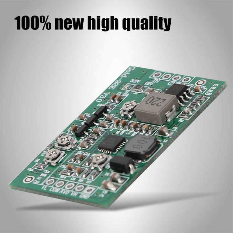 TCON Board 4-Channel Voltage Adjustable Module - Model 92E 12V Input Output VCOM AVDD VGH VGL for LCD Screen TCON Board - Image 5