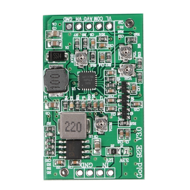 TCON Board 4-Channel Voltage Adjustable Module - Model 92E 12V Input Output VCOM AVDD VGH VGL for LCD Screen TCON Board - Image 1