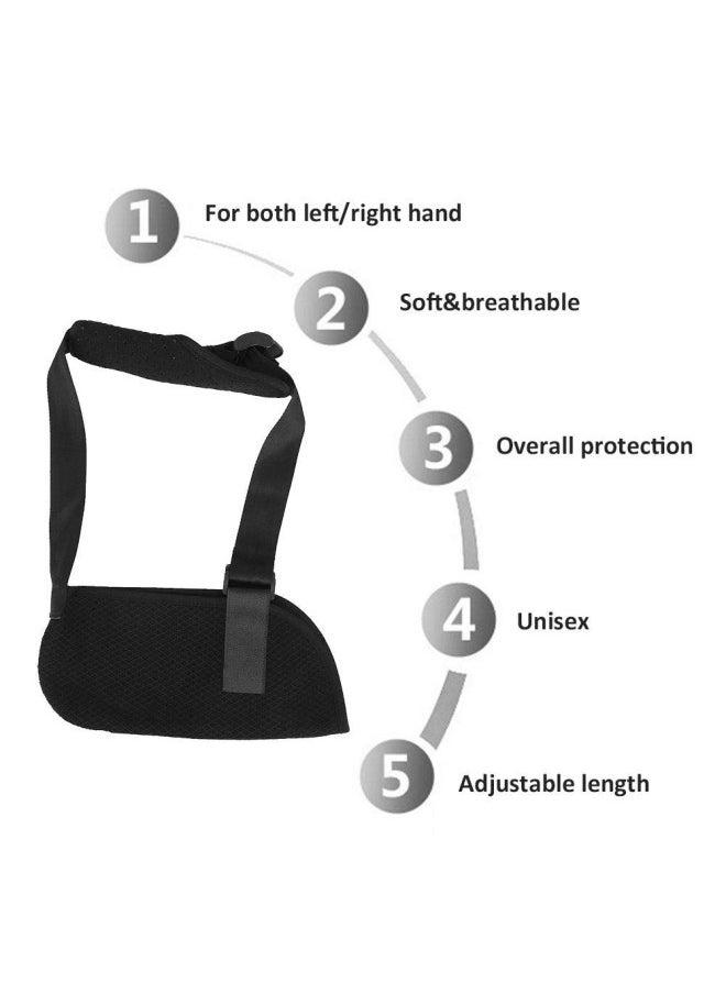 klarako - Children's Arm Sling, Breathable Lightweight Arm Rest Shoulder Immobilizer for Broken Arm Wrist Elbow Shoulder Injuries, With Thumb Loop and Shoulder Pad - Image 1