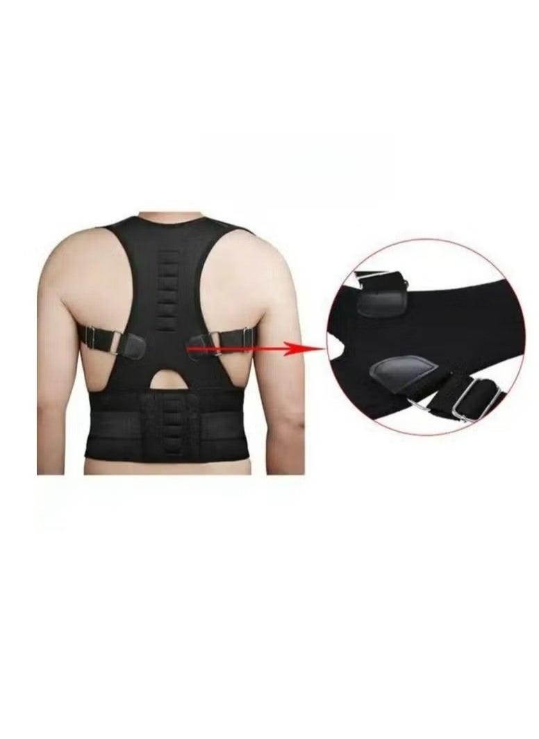Generic - The Back Belt For Posture Correction And Shoulder Straightening Is Made Of Strong, Breathable Material That Is Comfortable To Wear(L) - Image 1