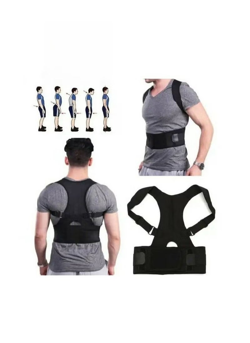 Generic - The Back Belt For Posture Correction And Shoulder Straightening Is Made Of Strong, Breathable Material That Is Comfortable To Wear(L) - Image 1