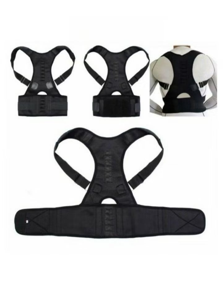 Generic - The Back Belt For Posture Correction And Shoulder Straightening Is Made Of Strong, Breathable Material That Is Comfortable To Wear(L) - Image 1