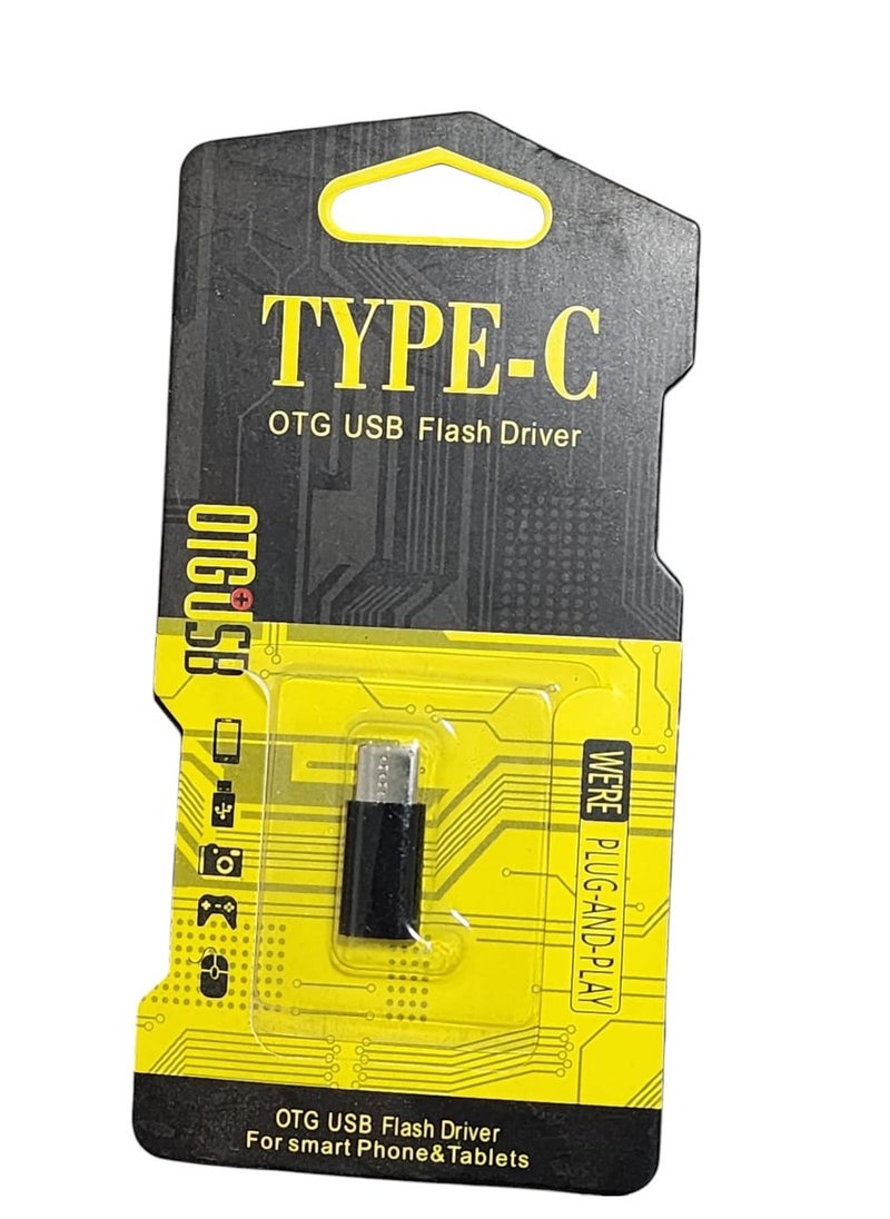 Generic - Type-C to Micro USB OTG Adapter - Compact & Fast - Image 1