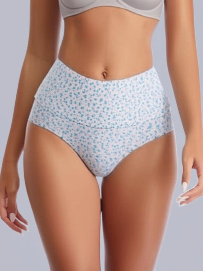 Eden Pack of 3 - Cotton Full Coverage Tummy Tucker Briefs - Image 5