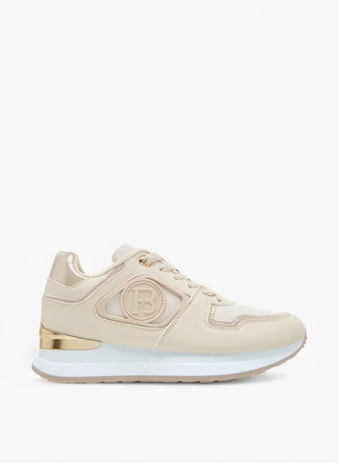 Flora Bella By Shoexpress Panelled Lace-Up Sneakers