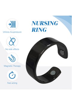 SOUTH MOON Adjustable Blood Glucose Balance Ring 2-Pack – Non-Invasive Acupressure Ring for Natural Sugar Support, Unisex Magnetic Therapy Design for Men & Women ﻿  - Image 3