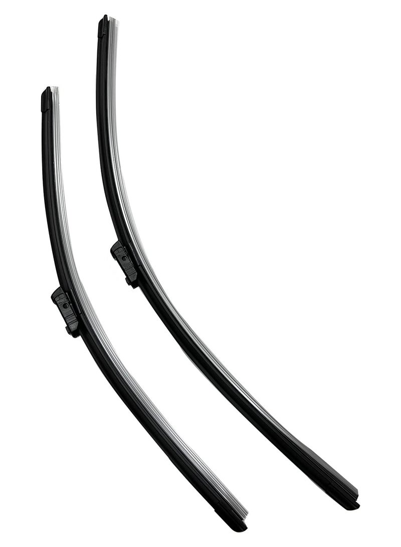 Elshafey Car Front  Windshield Wiper Blades For Skoda Kodiaq 2016 2017 2018 2019 2020 Windshield Wiper Blade 24" 21" - Image 2