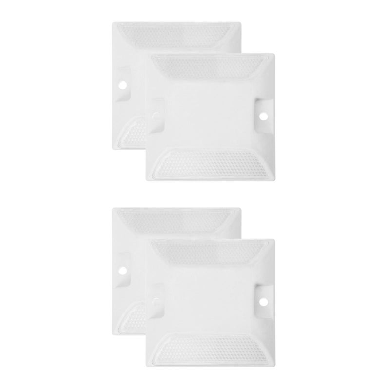 4 pcs Road Markers Reflective Driveway Markers Roadside Emergency Reflector - Image 1