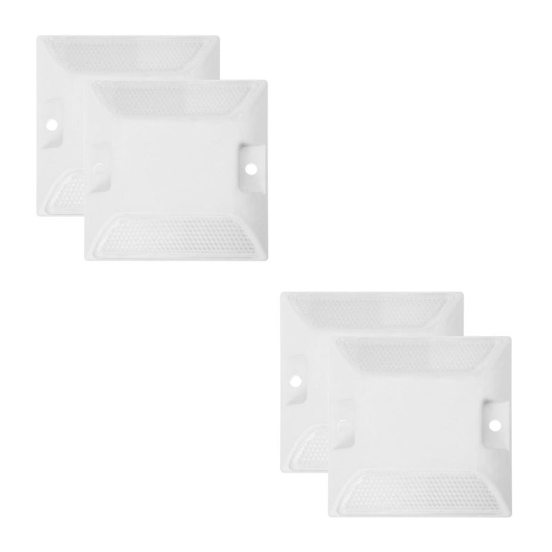 4 pcs Road Markers Reflective Driveway Markers Roadside Emergency Reflector - Image 3