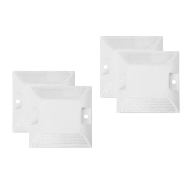 4 pcs Road Markers Reflective Driveway Markers Roadside Emergency Reflector - Image 4