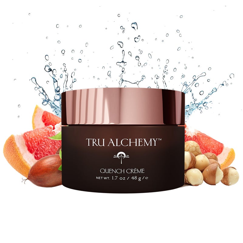 Tru Alchemy Quench CrÃ¨me Daily Facial Moisturizer | Hyaluronic Acid, Vitamin C, & Bakuchiol (better than Retinol) | Daily Firming Skin Moisturizer Face Cream for Women | 1.7 fl oz/48 g - Image 1