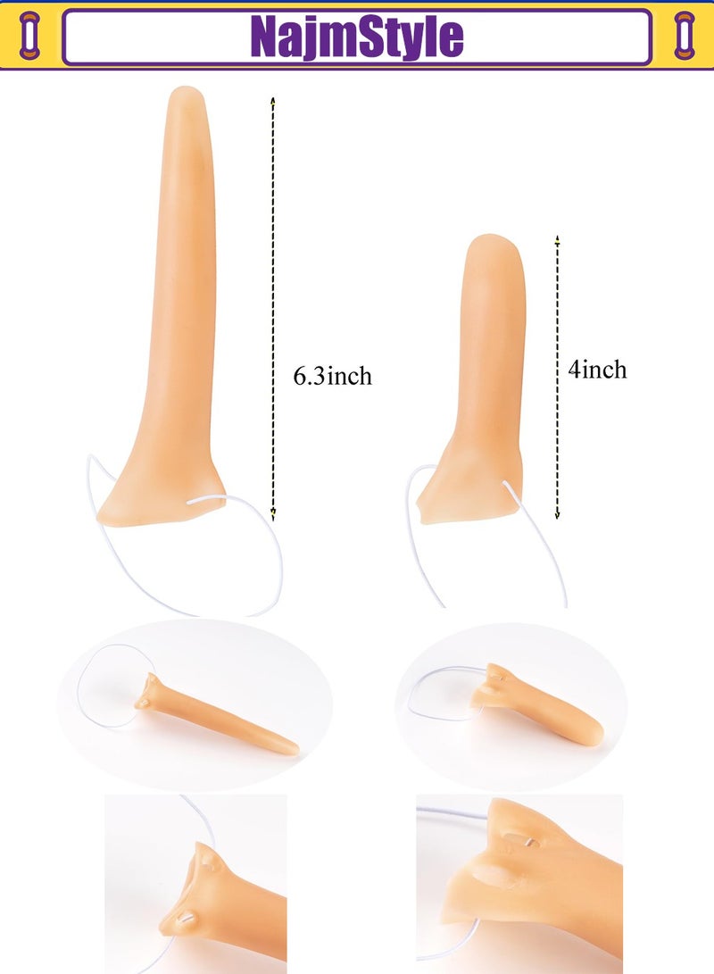 NajmStyle 2 Pcs Costumes Liar Long Nose Fancy Dress Accessory - Image 4