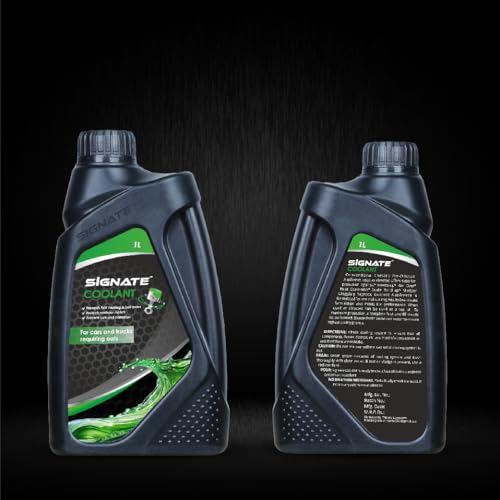 Signate Coolant Water for Cars Premium Engine Coolant Liquid - 1L Compatible with Most Vehicles - Image 5